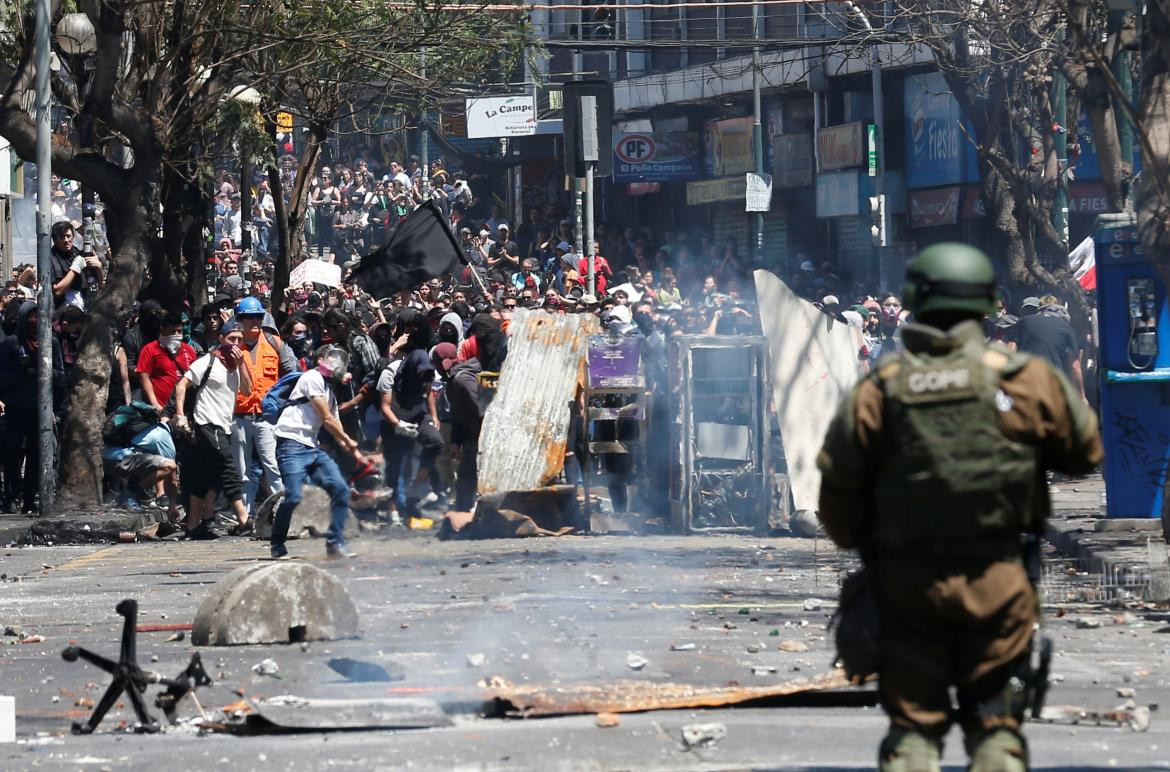 Manifestaciones, protestas y tensión en Chile, REUTERS	