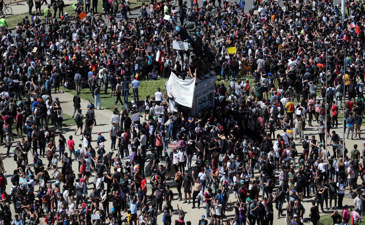 Manifestaciones, protestas y tensión en Chile, REUTERS	