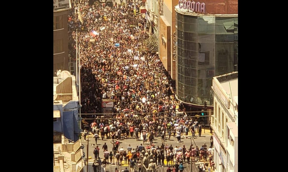 Manifestaciones, protestas y tensión en Chile