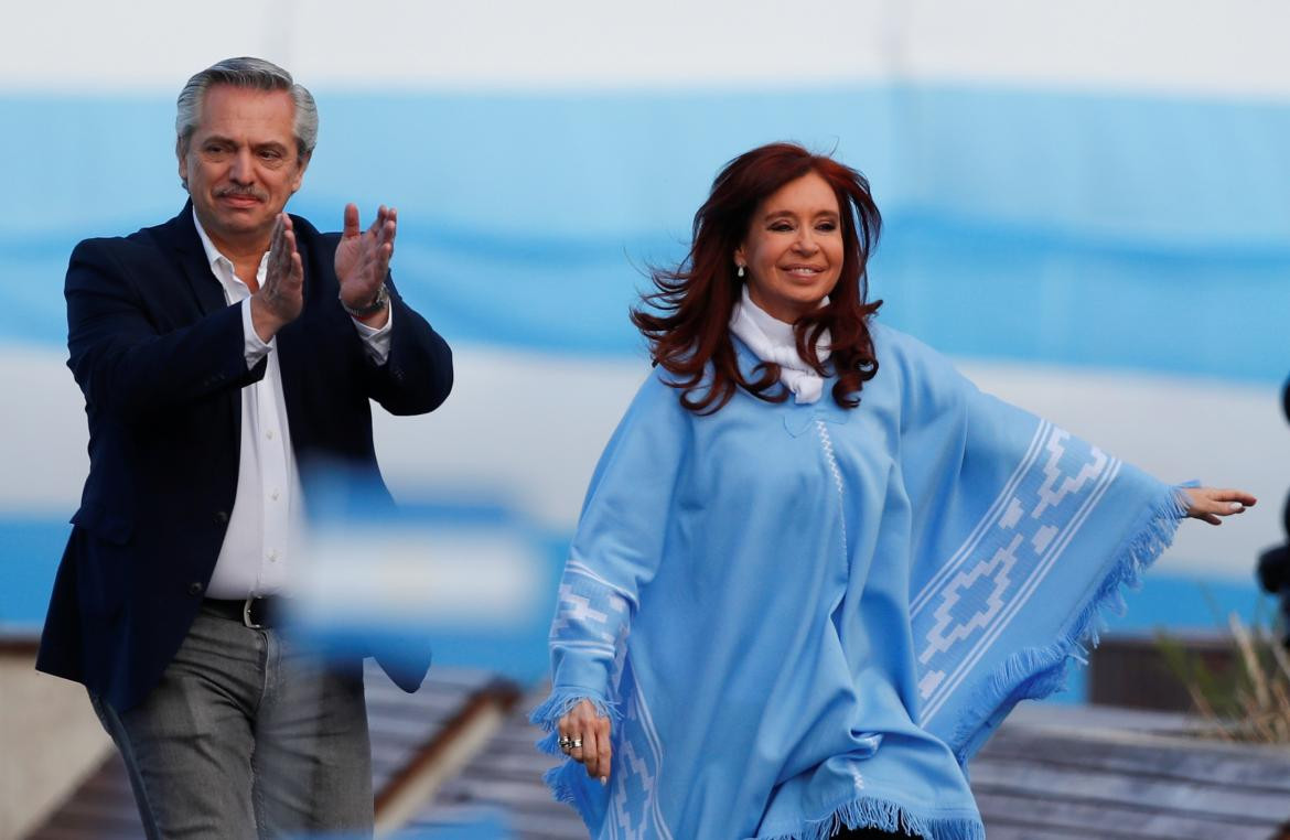 Cristina Fernández de Kirchner, acto en Mar del Plata, Frente de Todos, REUTERS	
