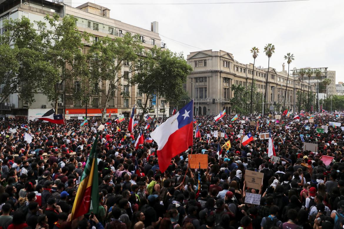 Marcha Chile, protestas, REUTERS