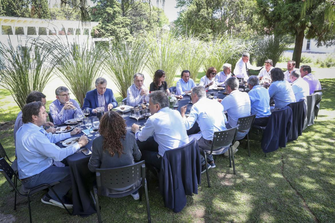 Mauricio Macri en la redisencia de Olivos, AGENCIA NA