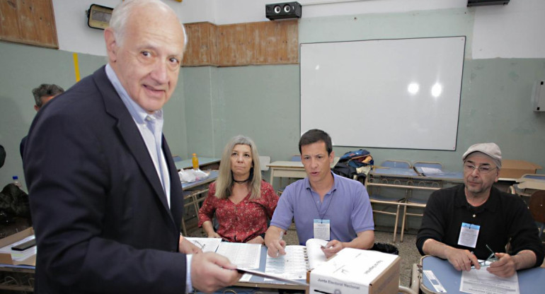 Elecciones 2019, votación, Roberto Lavagna, NA