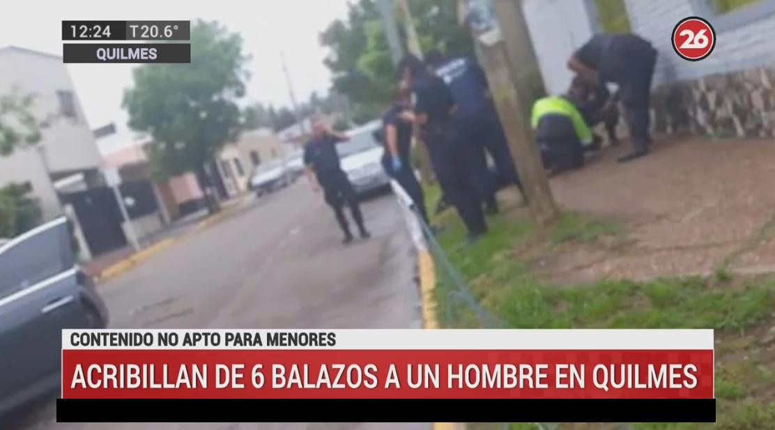 Asesinato en Quilmes, policiales, Canal 26