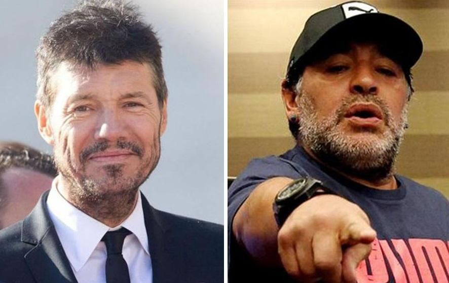 Marcelo Tinelli y Diego Maradona, Google
