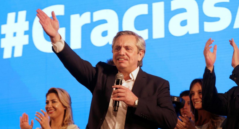 Alberto Fernández, presidente electo, REUTERS