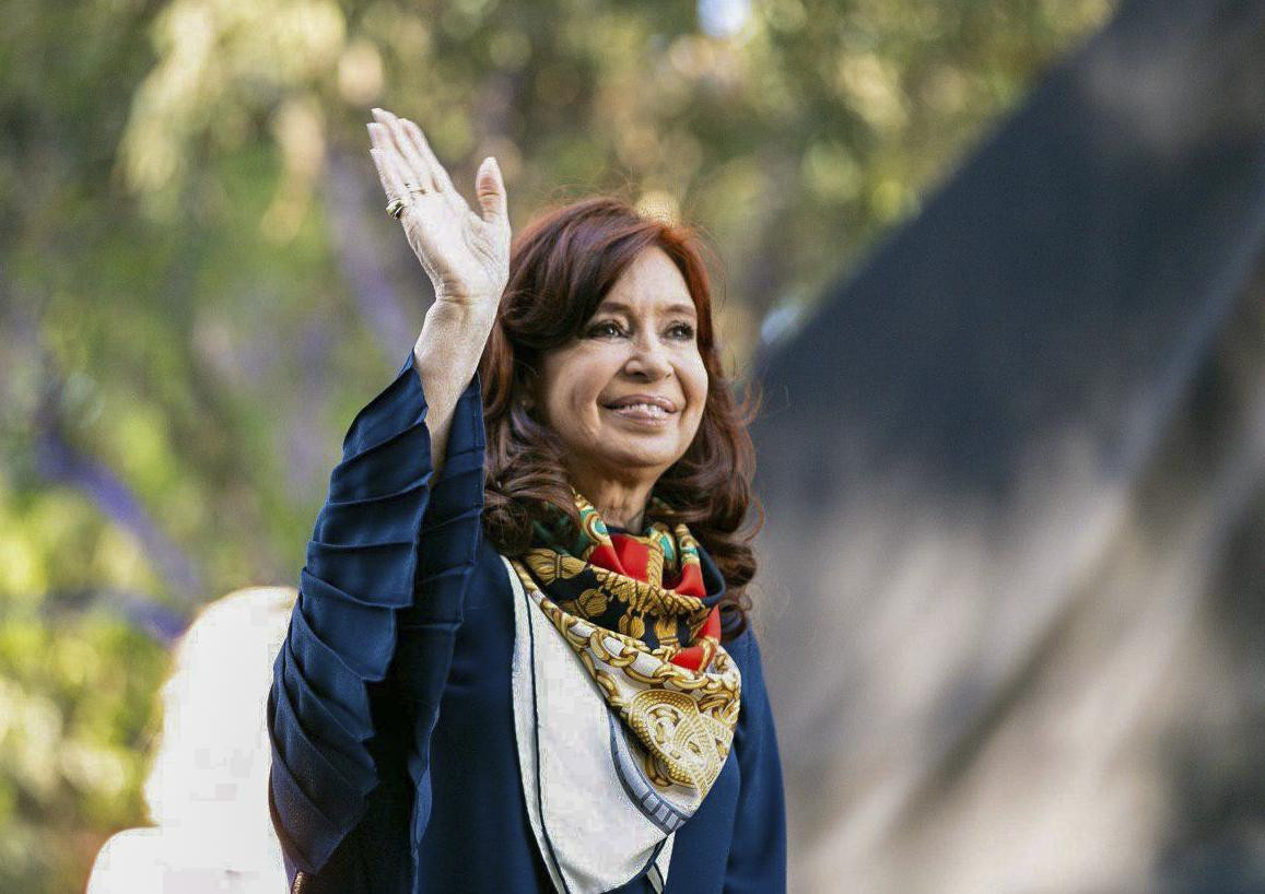Cristina Kirchner vicepresidenta electa, NA