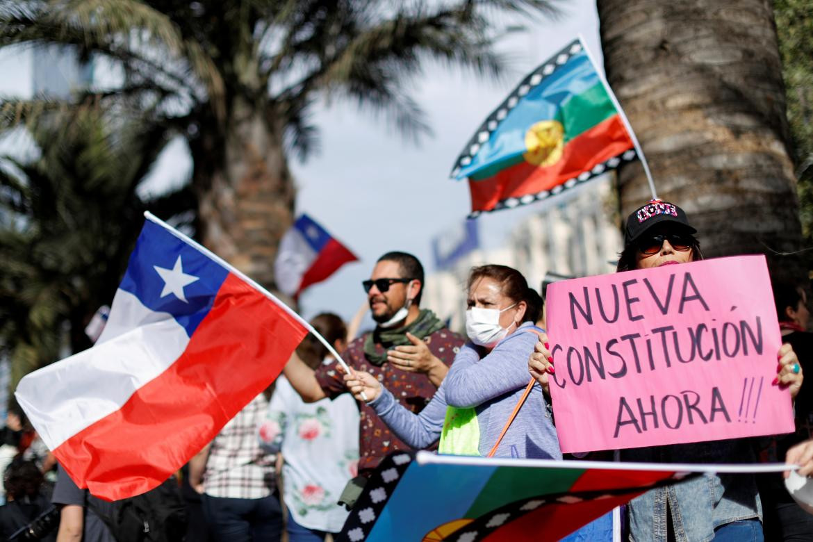 Nueva jornada de marchas en Chile, REUTERS