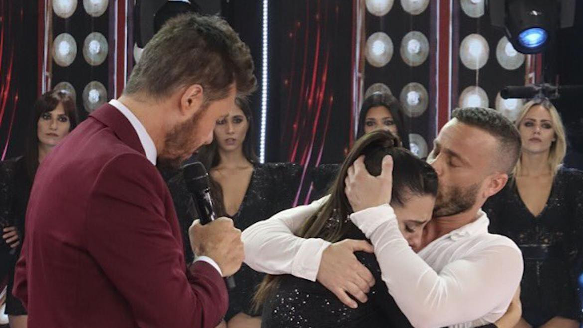 Cinthia Fernández y Martín Baclini en Super Bailando 2019