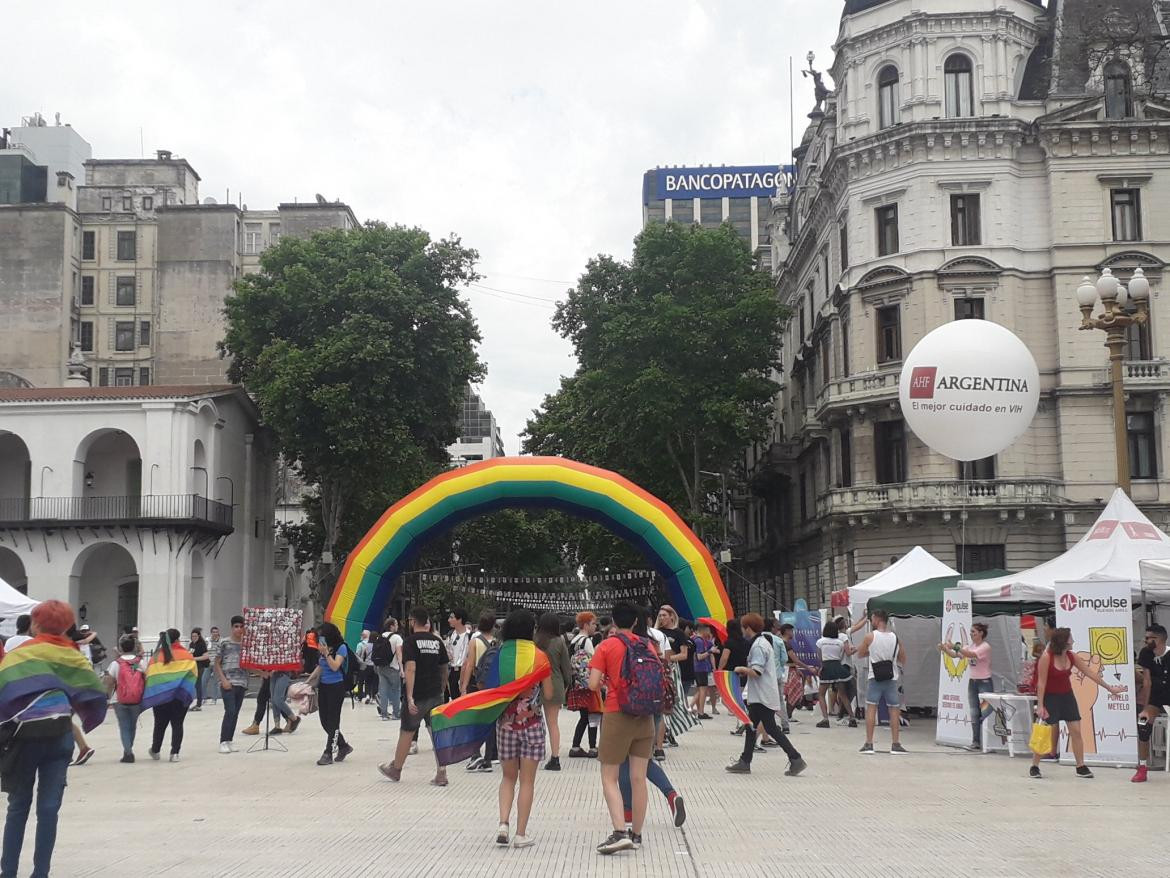 Marcha del orgullo en Buenos Aires