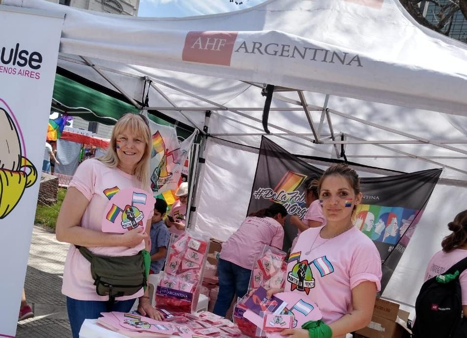 Marcha del orgullo en Buenos Aires