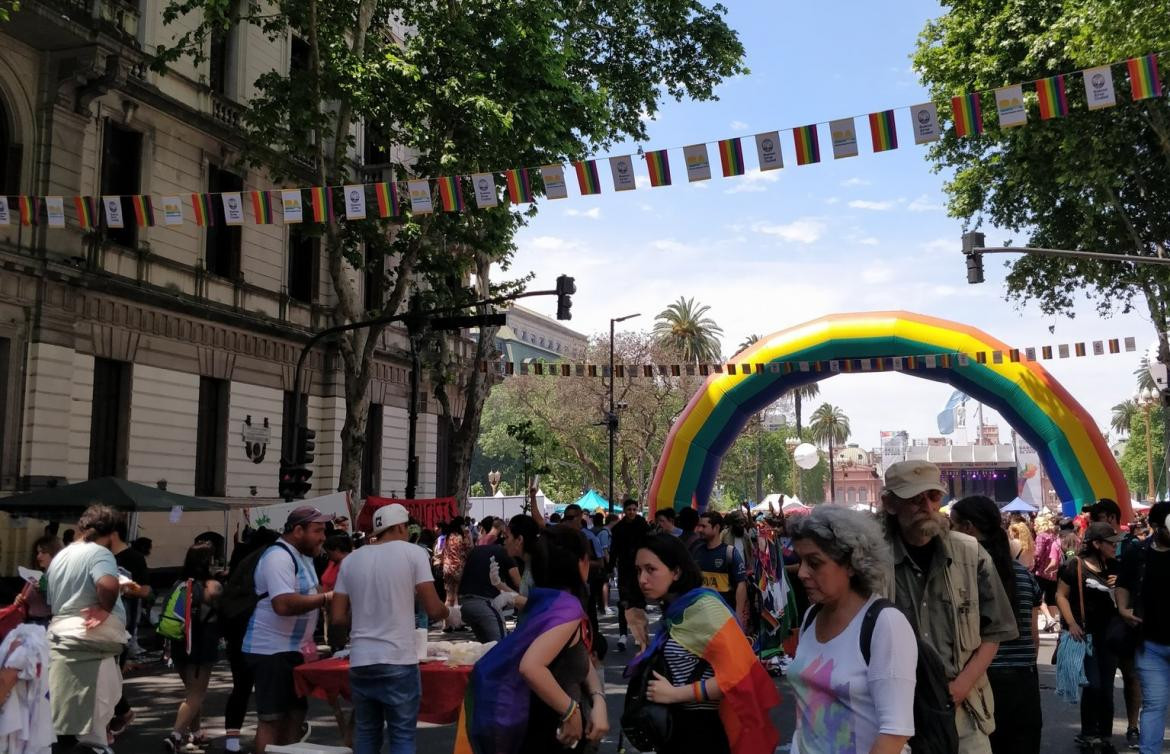 Marcha del orgullo en Buenos Aires