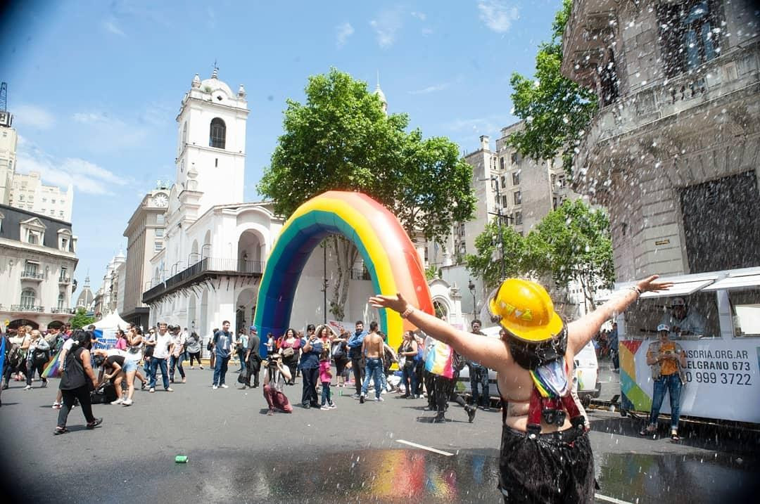 Marcha del orgullo en Buenos Aires