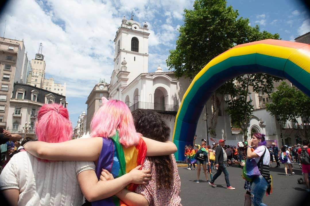 Marcha del orgullo en Buenos Aires