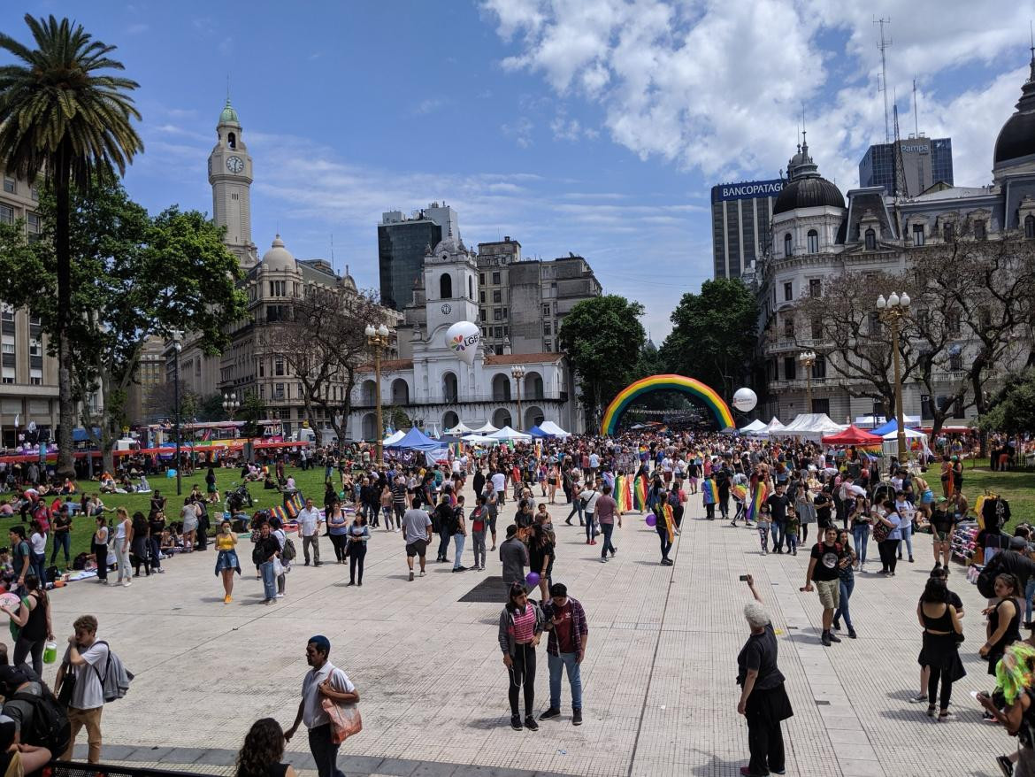 Marcha del orgullo en Buenos Aires