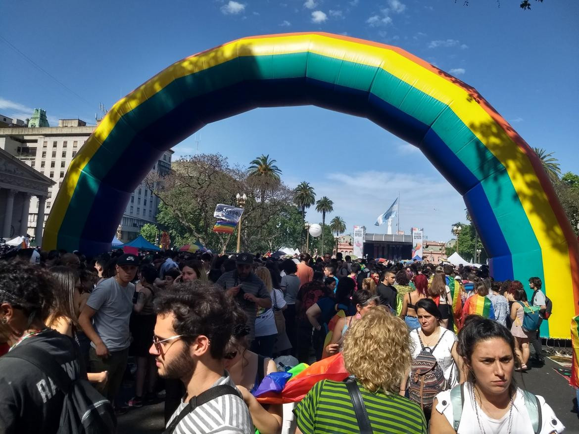 Marcha del orgullo en Buenos Aires