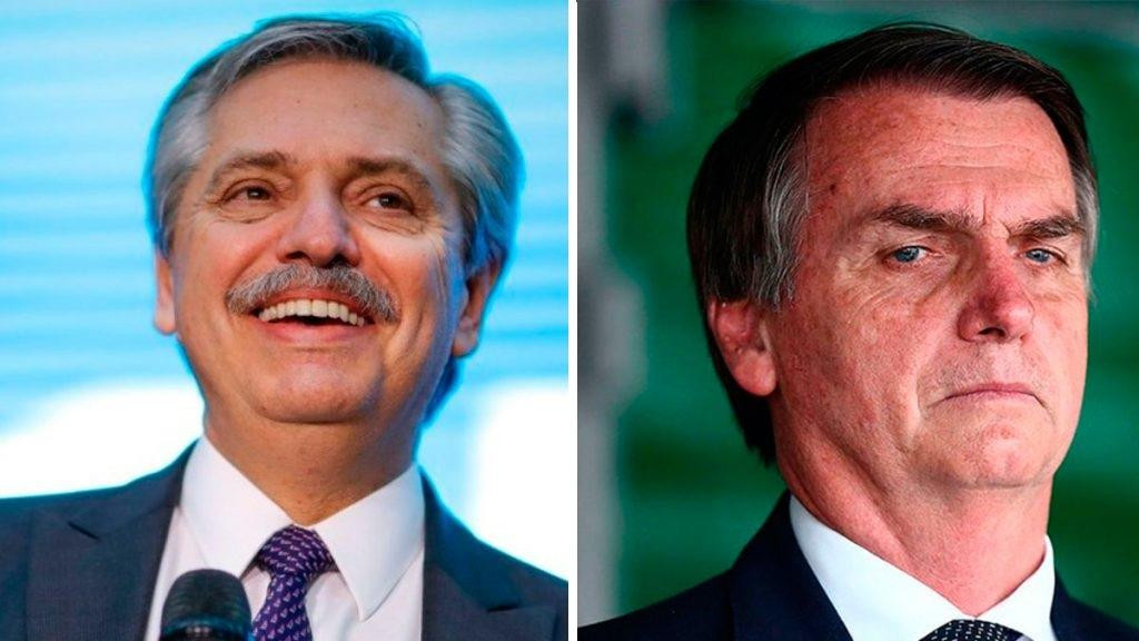 Alberto Fernández y Jair Bolsonaro