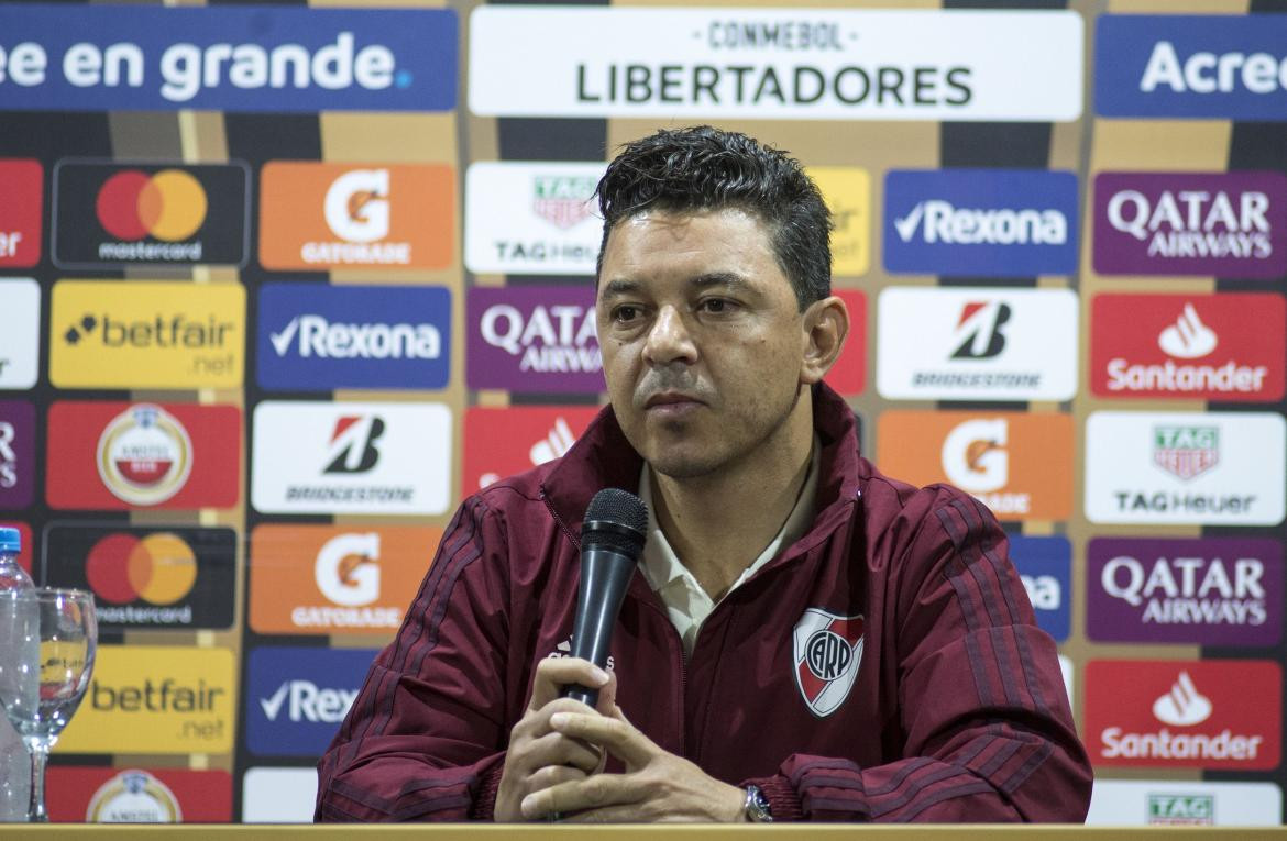 Marcelo Gallardo, técnico de River, NA