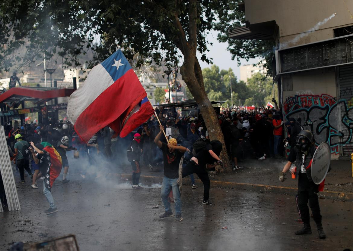 Chile, protestas, REUTERS