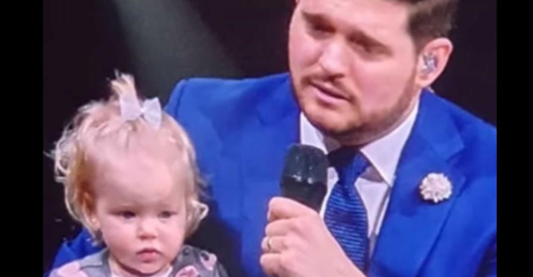 Michael Bublé mostró a su hija y las redes estallaron 