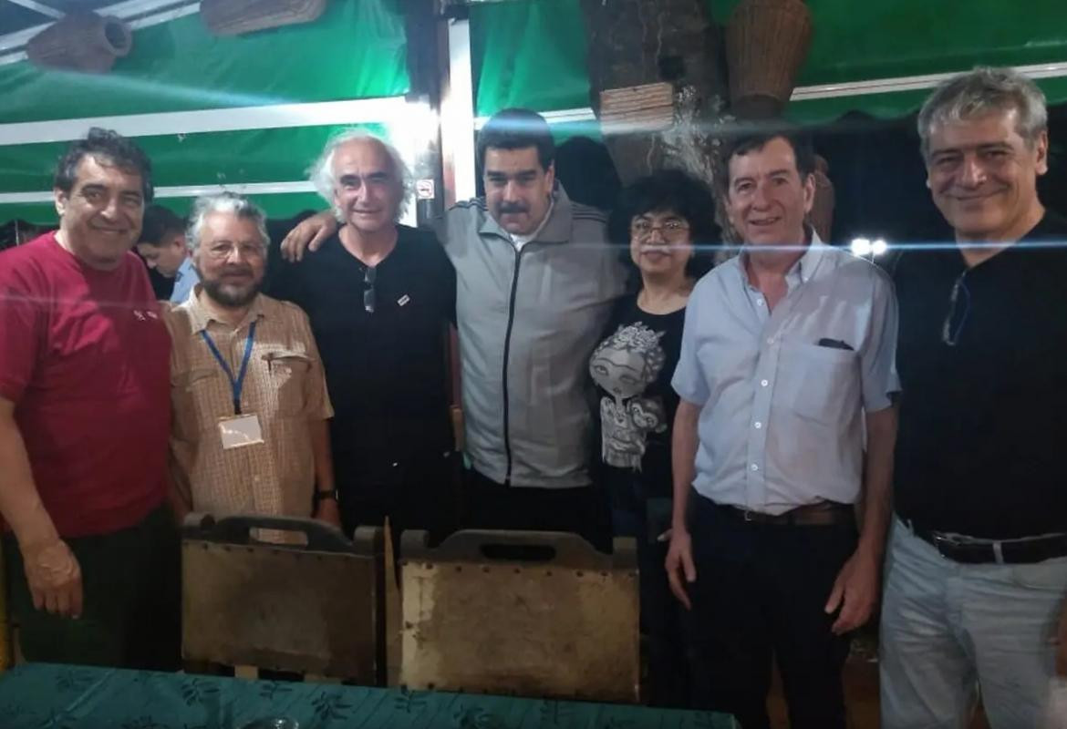 Nicolás Maduro se reunió con sindicalistas argentinos en Cuba