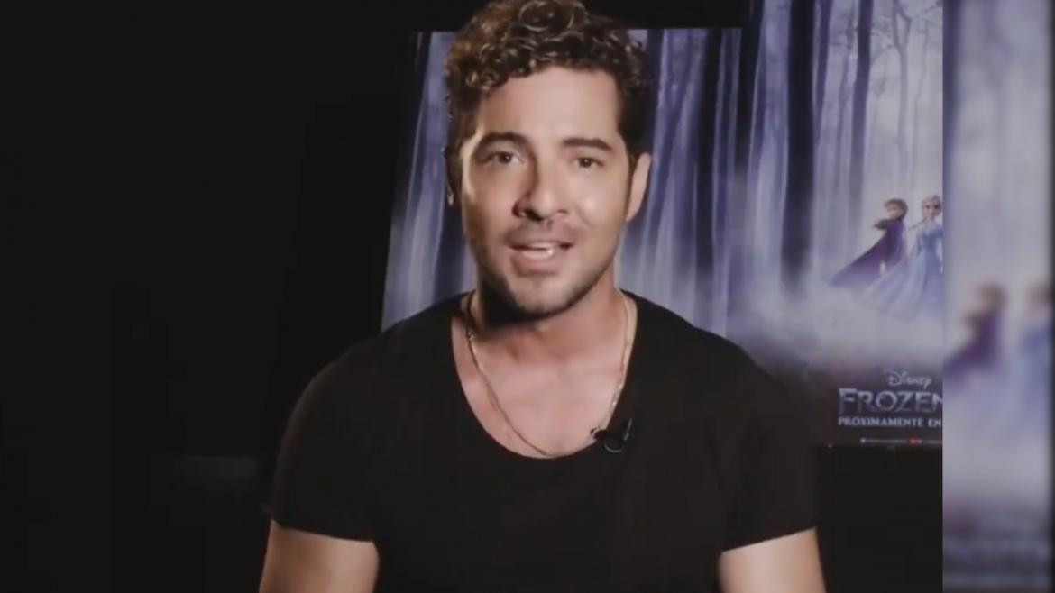 David Bisbal Frozen 2