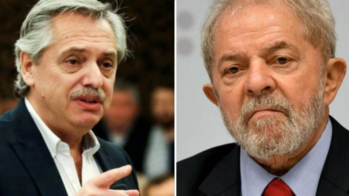 Alberto Fernández y Lula 