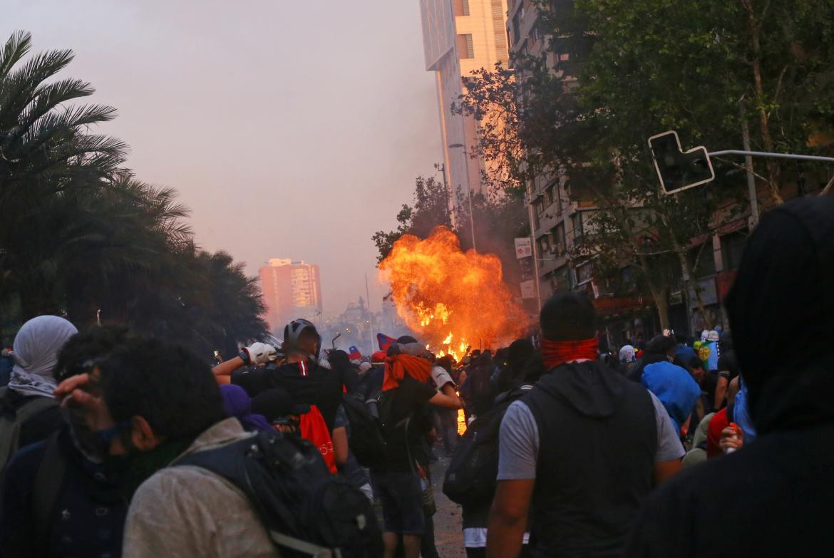 Incidentes en Chile, REUTERS