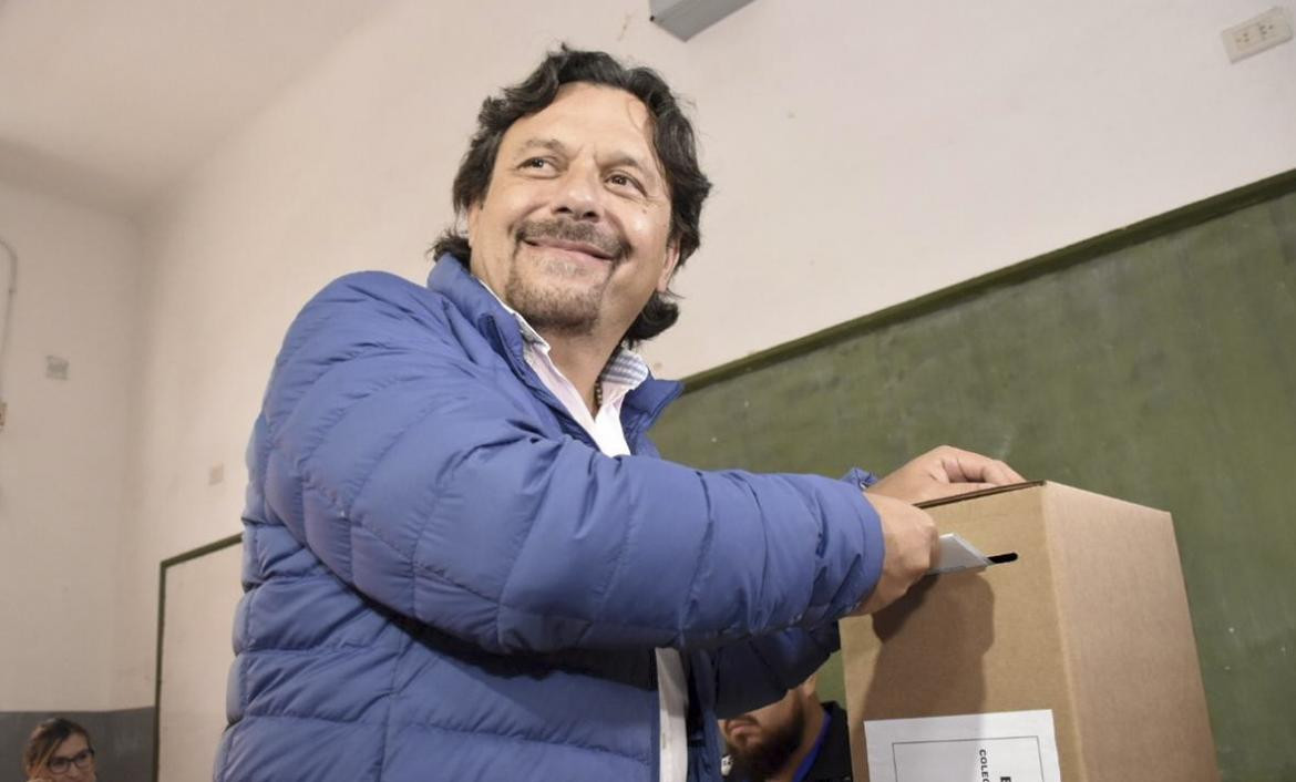 El intendente de Salta y candidato a gobernador, Gustavo Sáenz, NA