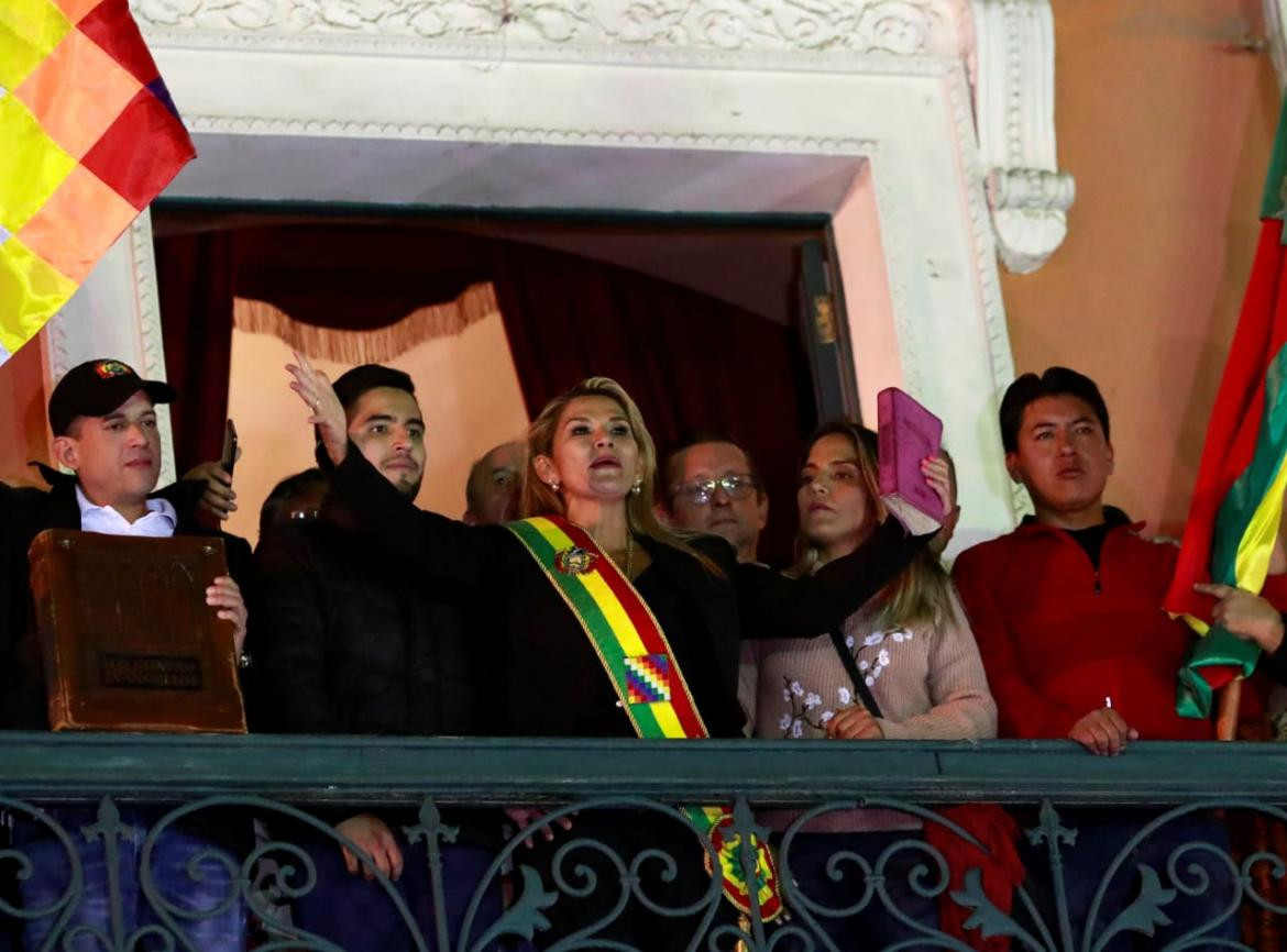 Jeanine Añez, presidenta Bolivia, REUTERS