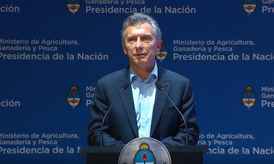 Macri, informe gestión del Ministerio de Agricultura, Ganadería y Pesca