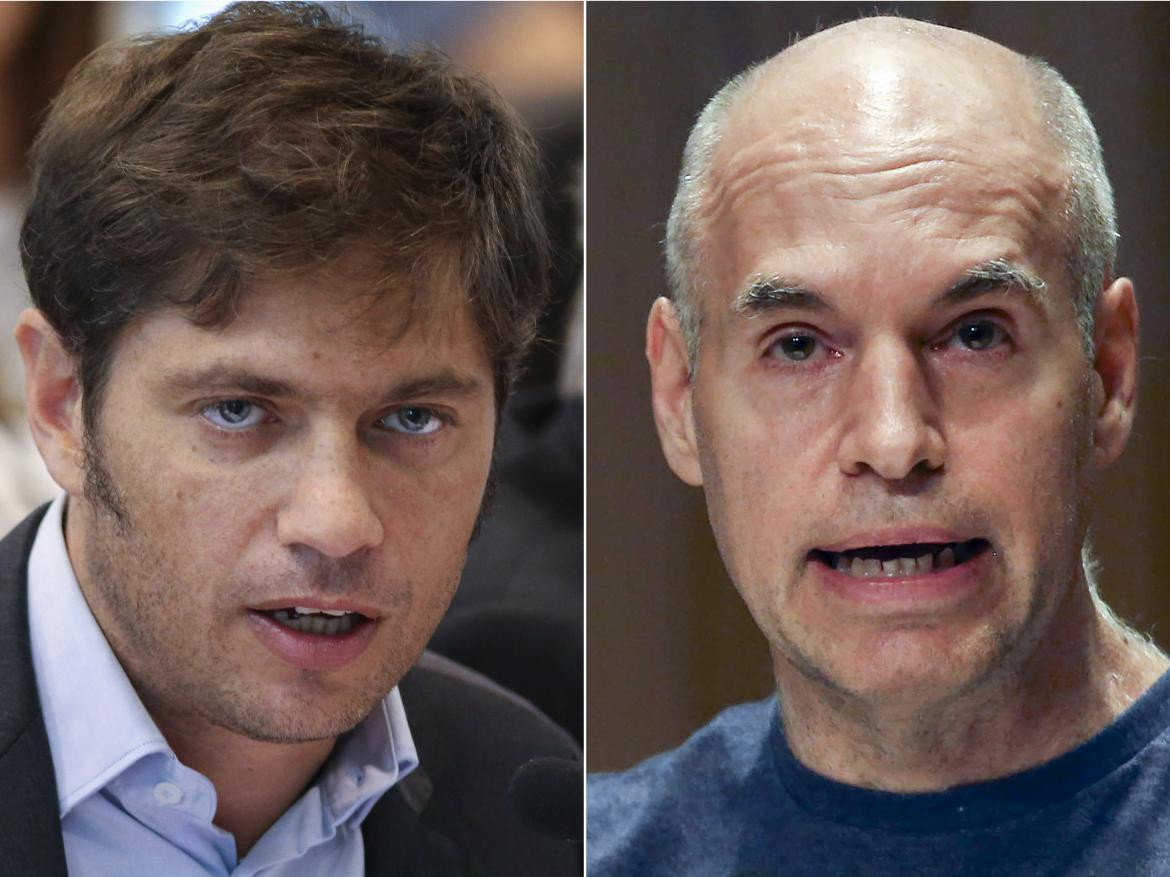 Axel Kicillof y Horacio Rodríguez Larreta, AGENCIA NA