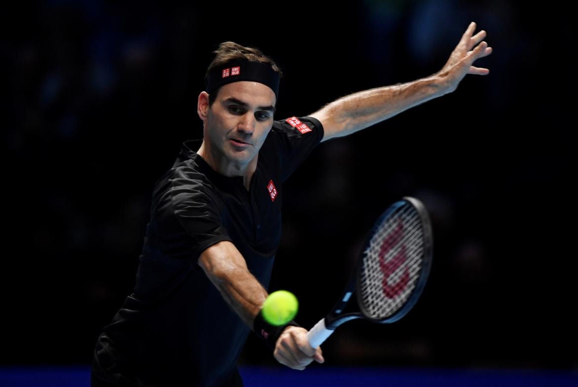 Roger Federer en el ATP Finals, REUTERS