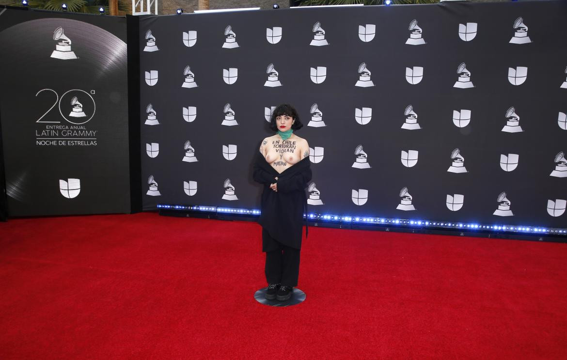 Mon Laferte, Latin Grammy, REUTERS