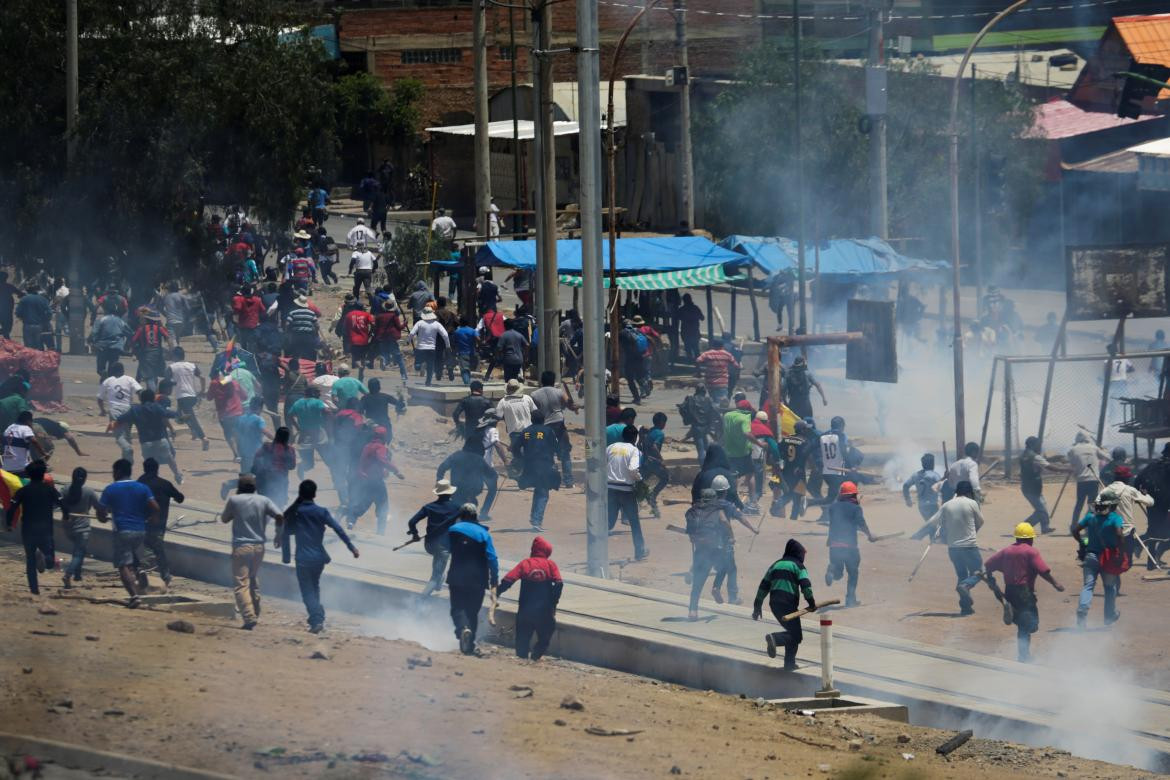 Incidentes en Cochabamba, Bolivia, REUTERS