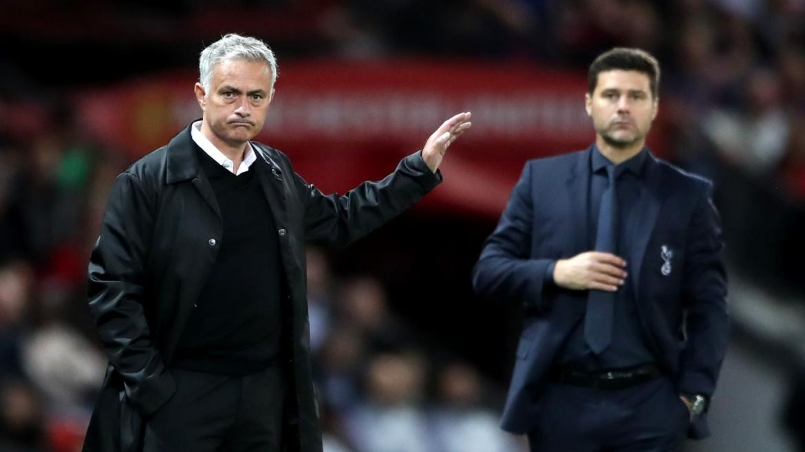 José Mourinho y Mauricio Pochettino