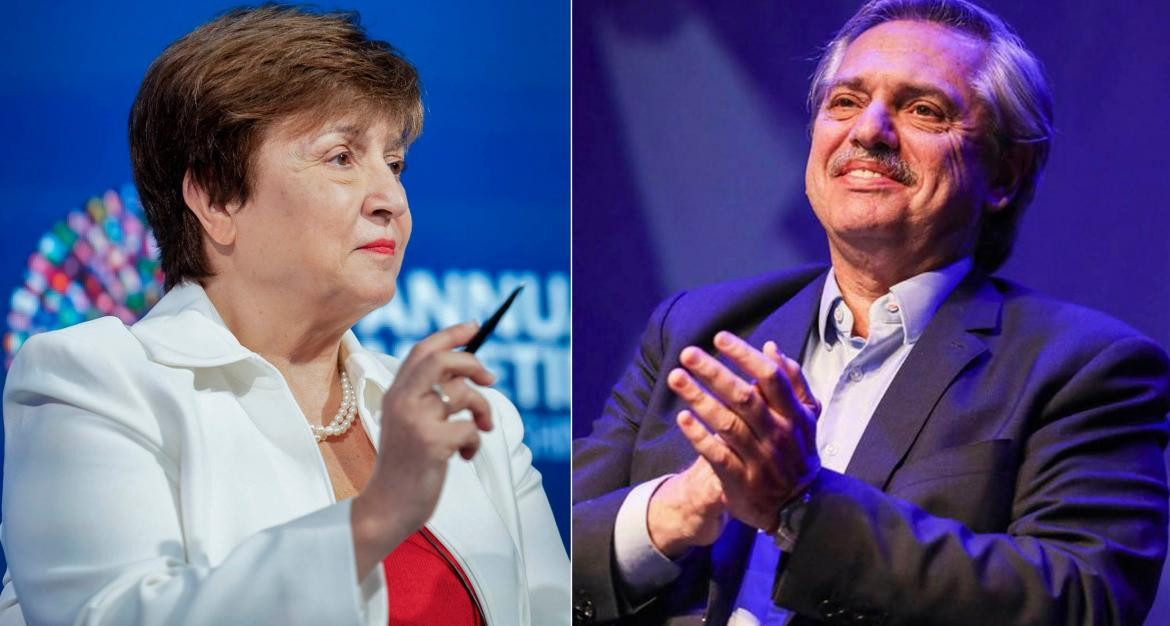 Kristalina Georgieva y Alberto Fernández, AGENCIA NA