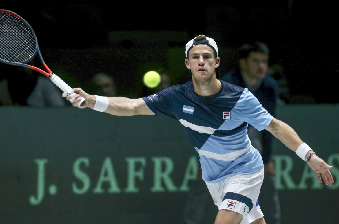 Diego Schwartzman en la Copa Davis, AGENCIA NA