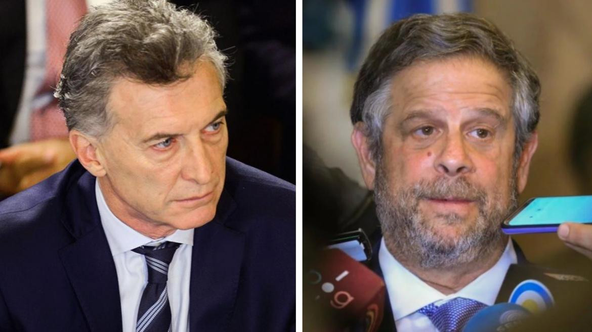 Mauricio Macri y Rubinstein