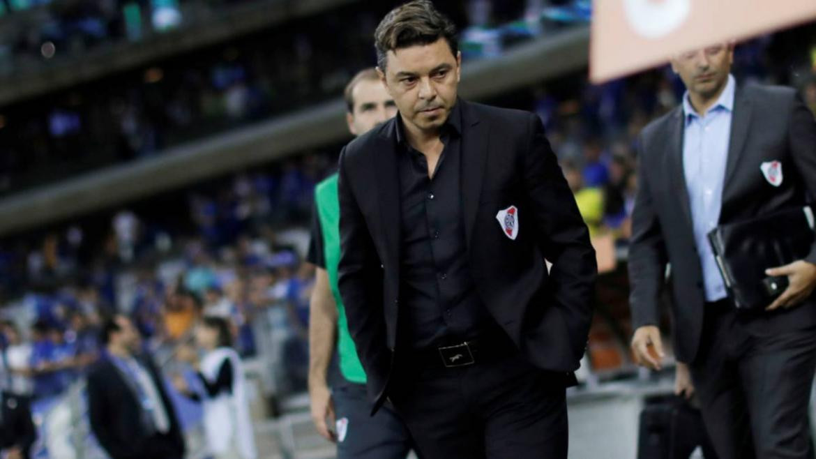 Marcelo Gallardo, técnico de River