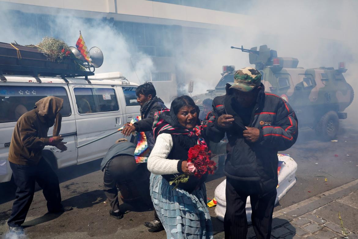 Jornada de protestas en Bolivia, REUTERS