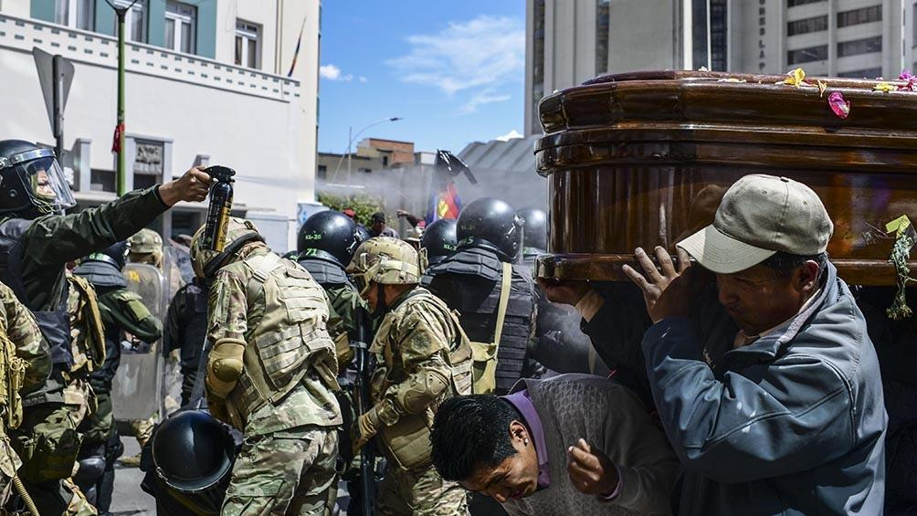 Jornada de protestas en Bolivia, REUTERS