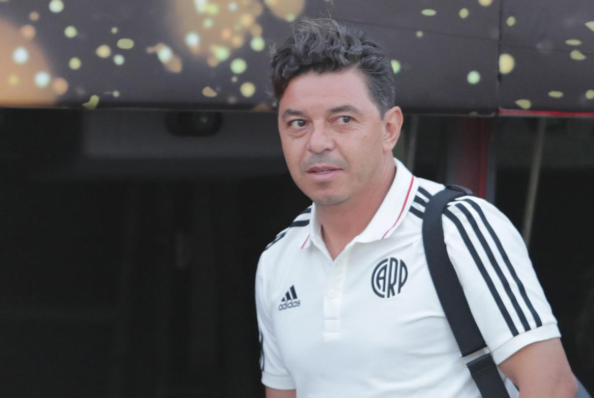 Marcelo Gallardo en la previa a la final de Copa Libertadores, REUTERS