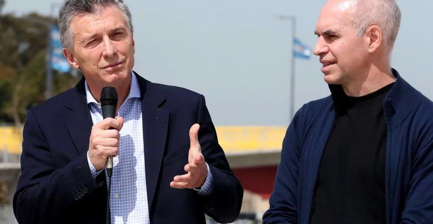 Mauricio Macri y Horacio Rodríguez Larreta