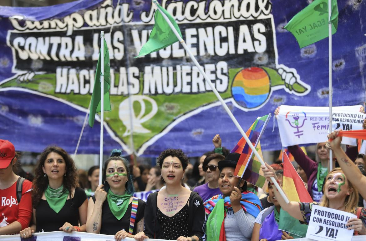 #25N: marchas en todo el país por el Día de la No Violencia contra las Mujeres, NA