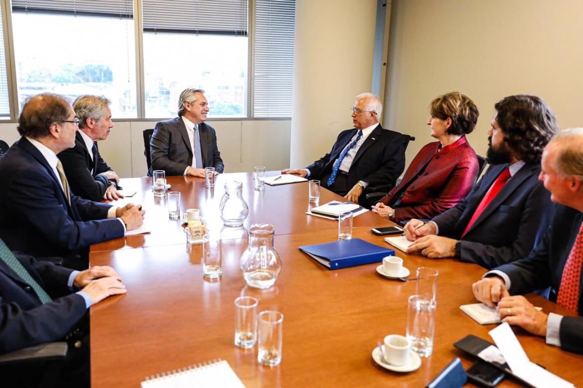 Alberto Fernández recibió al embajador de Estados Unidos, Edward Prado