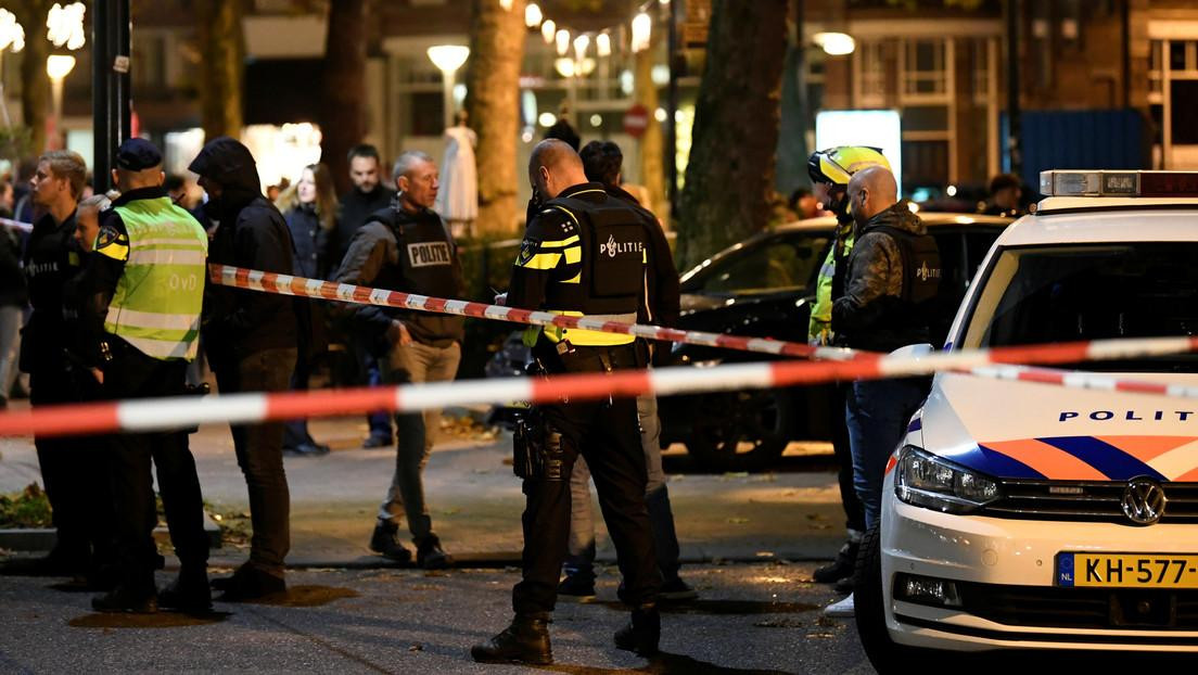 Ataque con arma blanca en La Haya, foto REUTERS