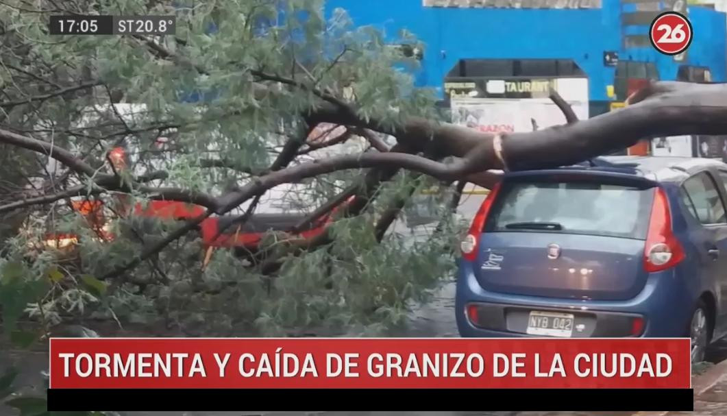 Temporal en Buenos Aires, Canal 26