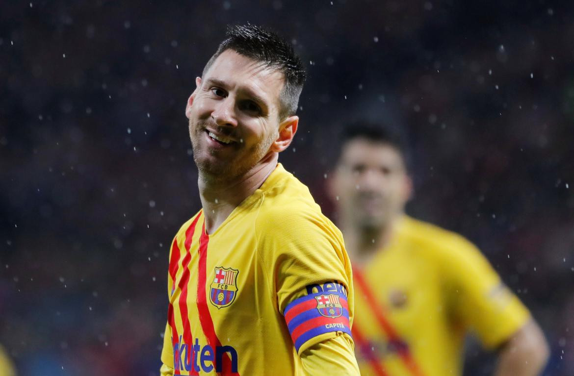 La Liga, Atlético Madrid vs. Barcelona, Lionel Messi, REUTERS	