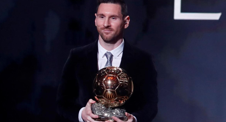 Lionel Messi ganó su sexto Balón de Oro, REUTERS	